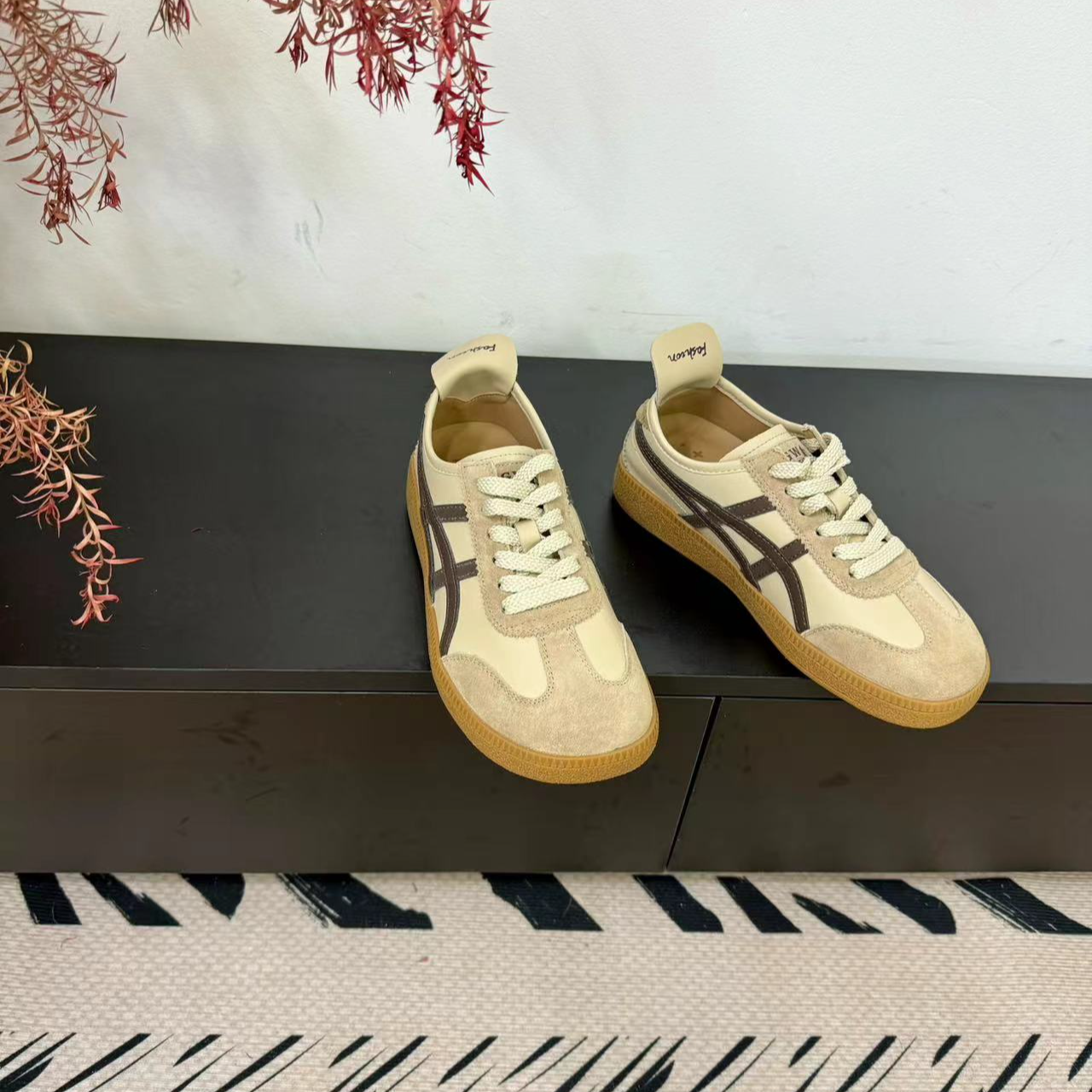 VEEFSHOW 352-12 阿甘鞋春爆款休闲小白鞋子女鞋夏季透气德训鞋