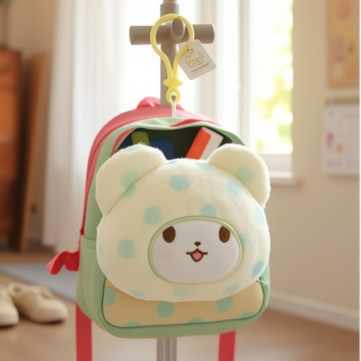 三丽鸥正版授权头型吊饰毛毯熊美乐蒂毛绒玩具公仔挂件钥匙扣