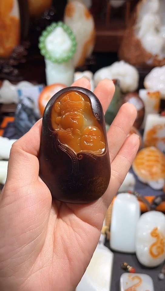 未镶嵌和田玉把件精品