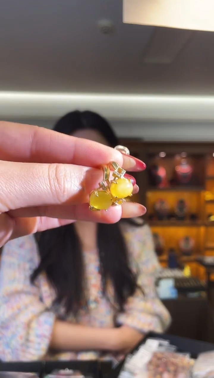 未镶嵌蜜蜡戒指（多样性发一件）