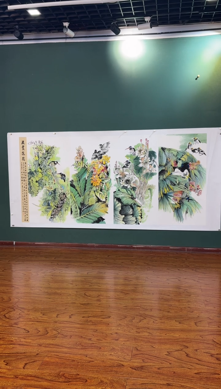 国画周建真老师绘画作品（鸟巢）10-50