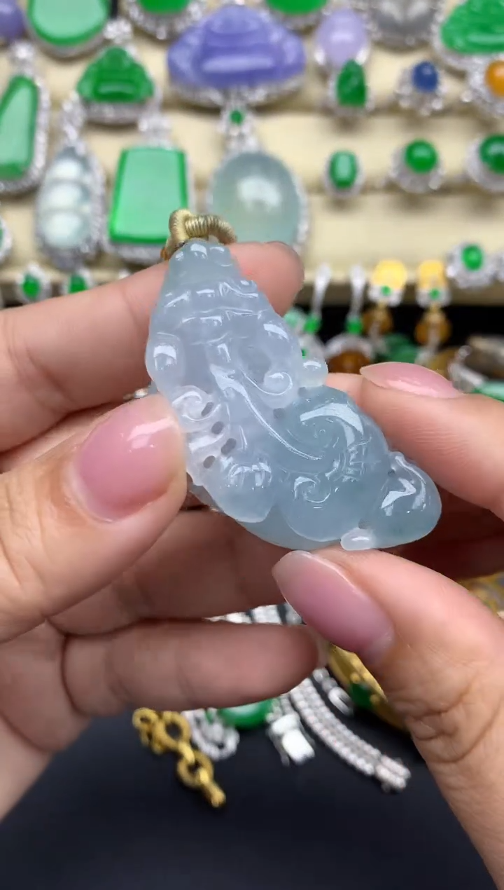 【闪购商品】翡翠颈饰未镶嵌426-中国好珍宝