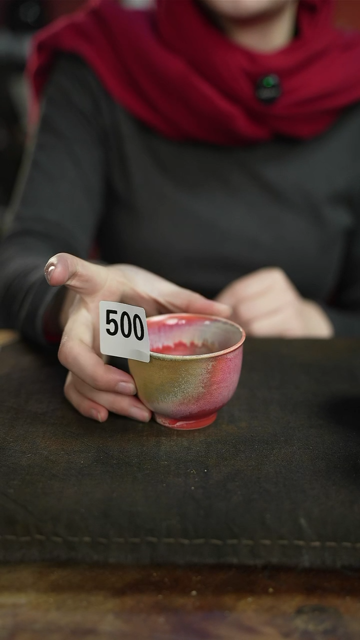 【闪购商品】杯500等烟雨陶瓷手作主人杯