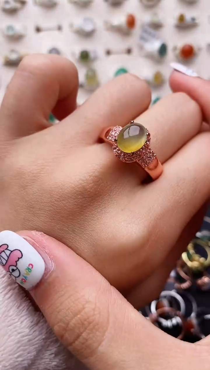 【闪购商品】翡翠戒指未镶嵌缅甸翡翠