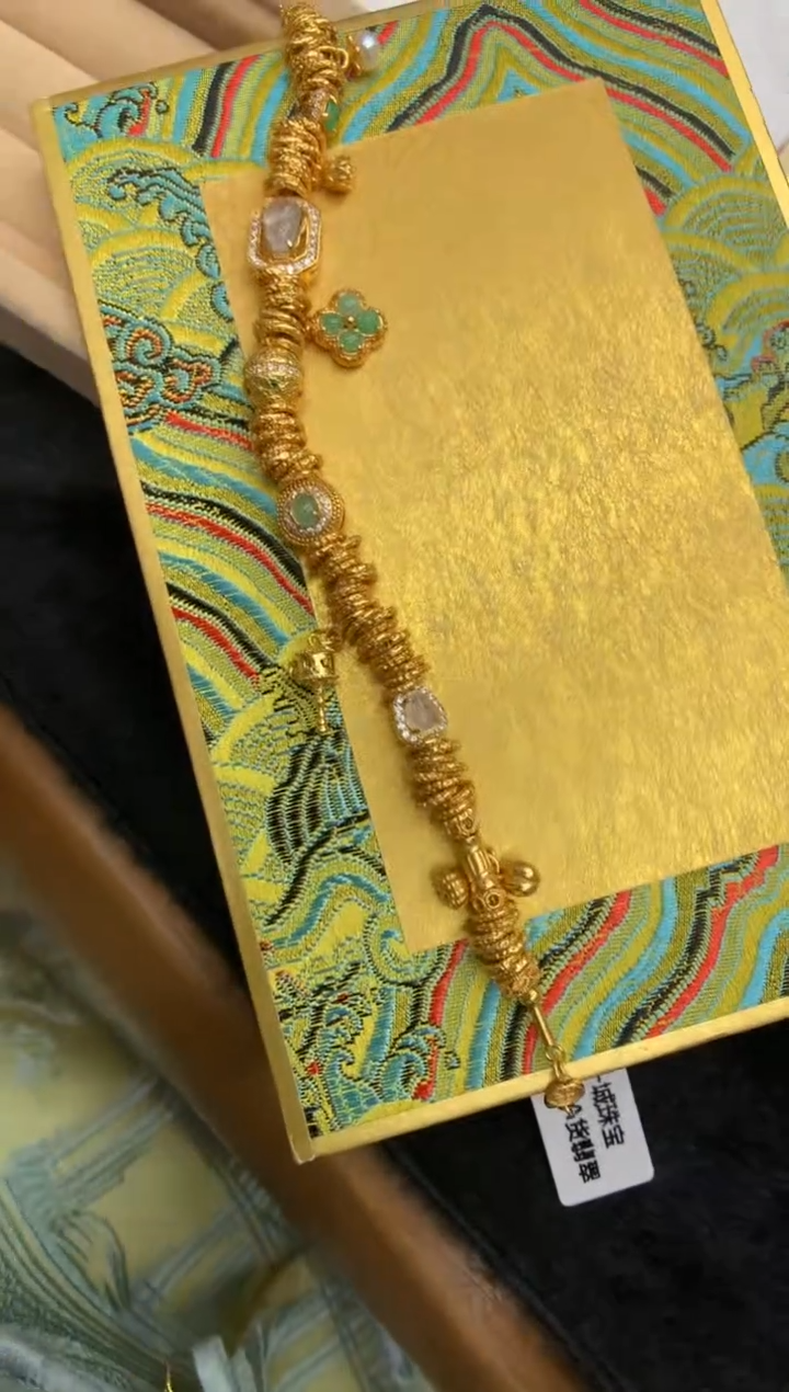 【闪购商品】翡翠手链银S925镶嵌手链