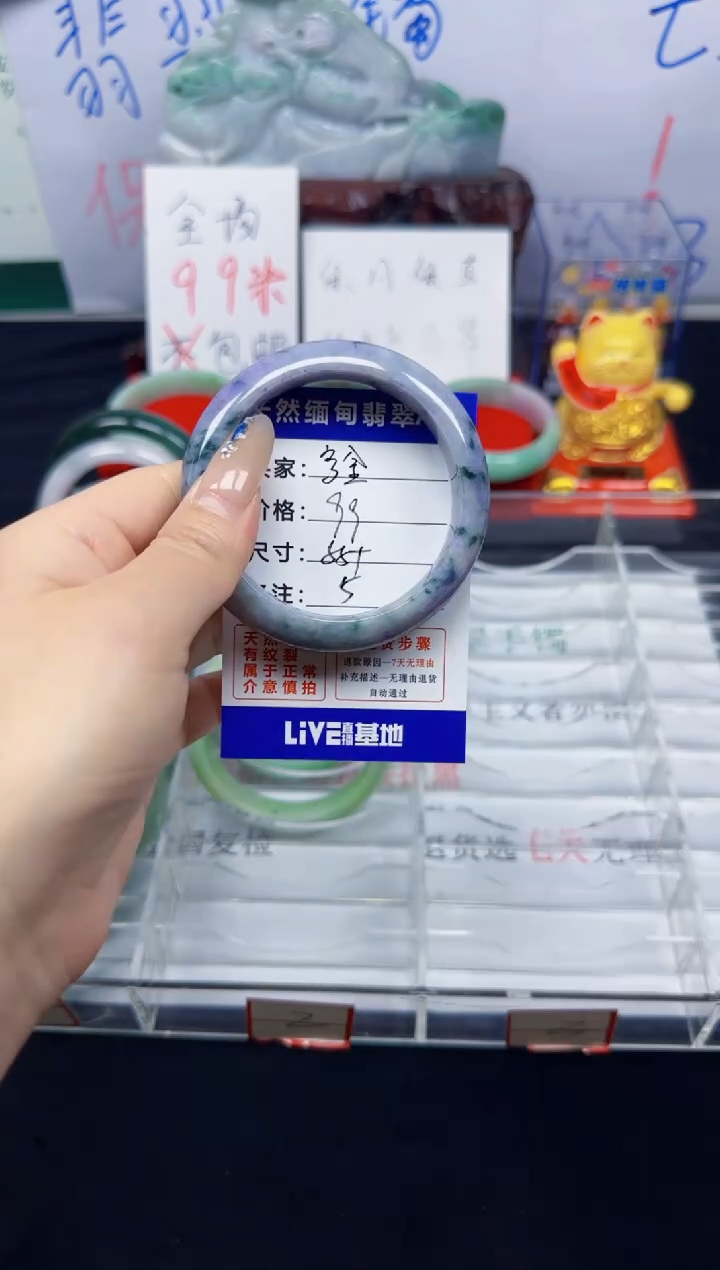 未镶嵌手镯翡翠多****甲5