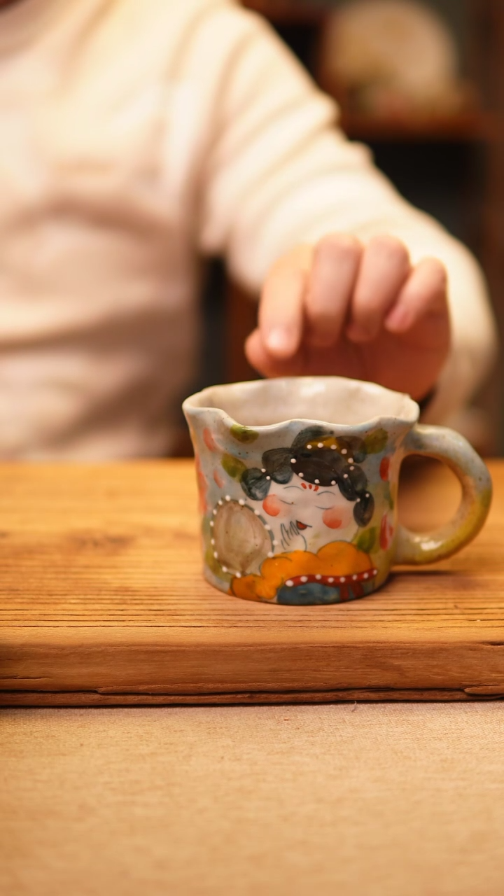 【闪购商品】@@陶园瓷舍@@纯手工手绘@高温釉下彩