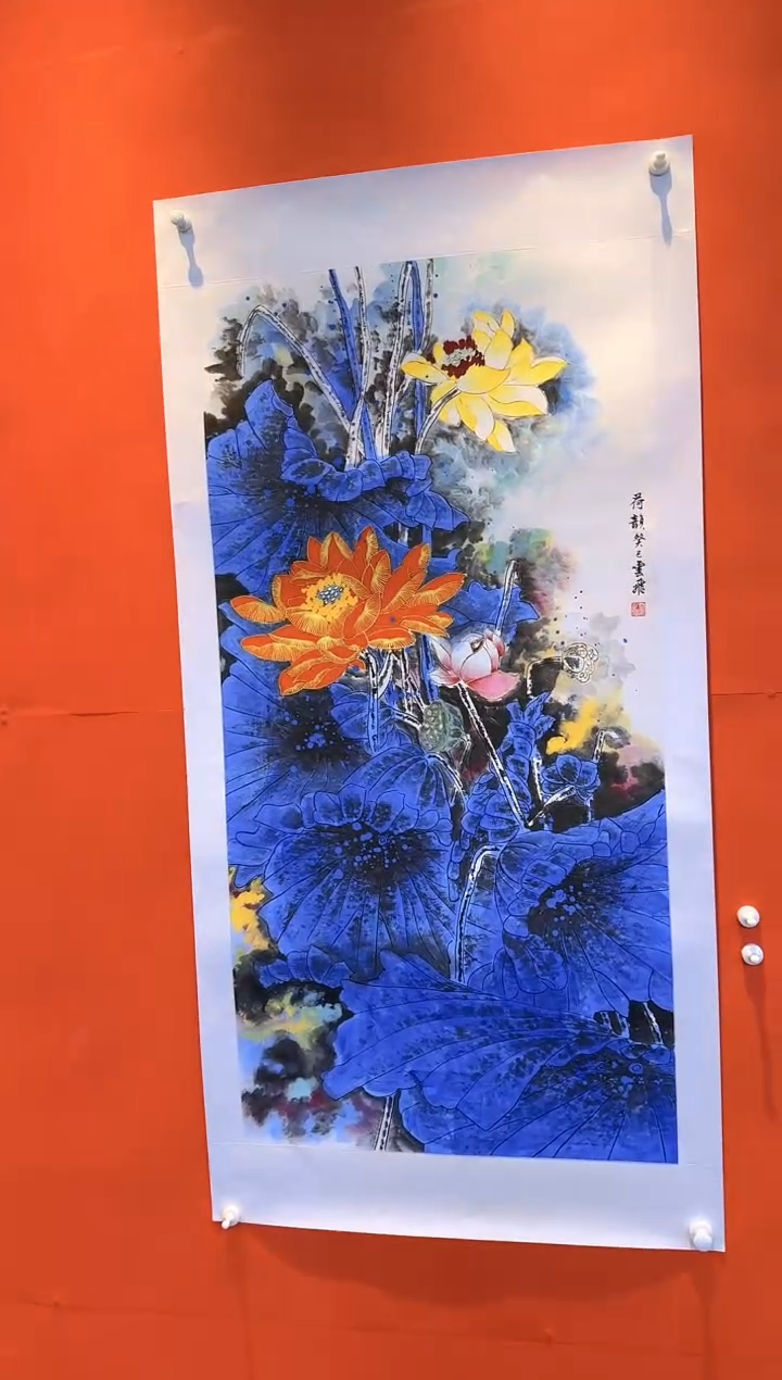 【闪购商品】国画程飞老师四尺整张国画