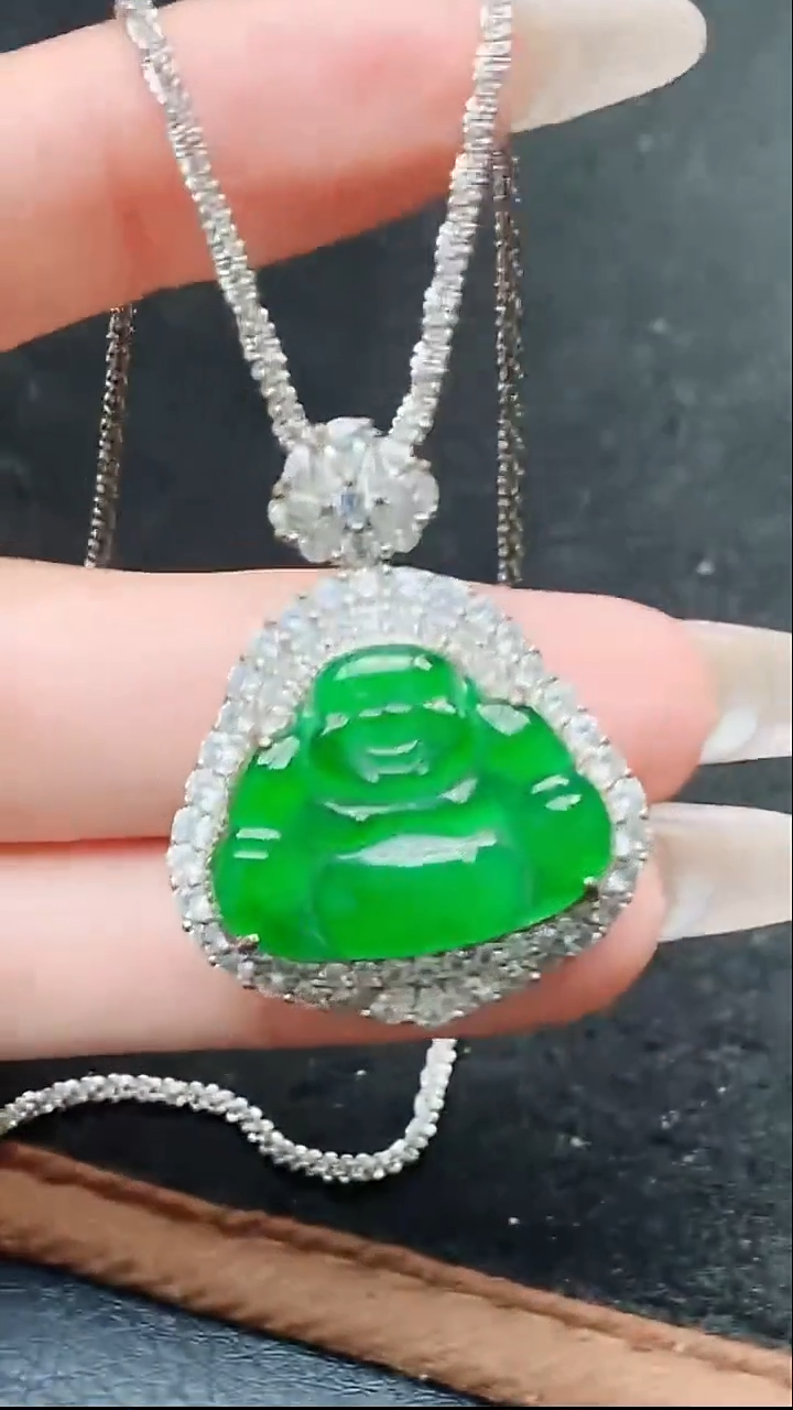 未镶嵌挂件翡翠天然翡翠