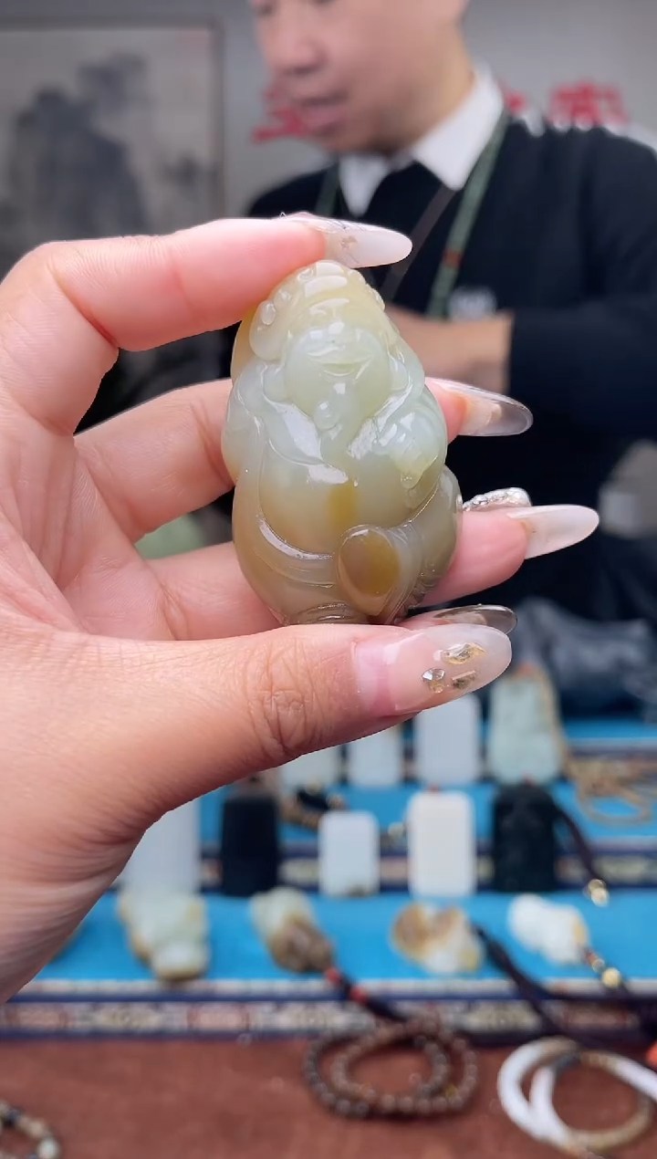【闪购商品】和田玉挂件未镶嵌1