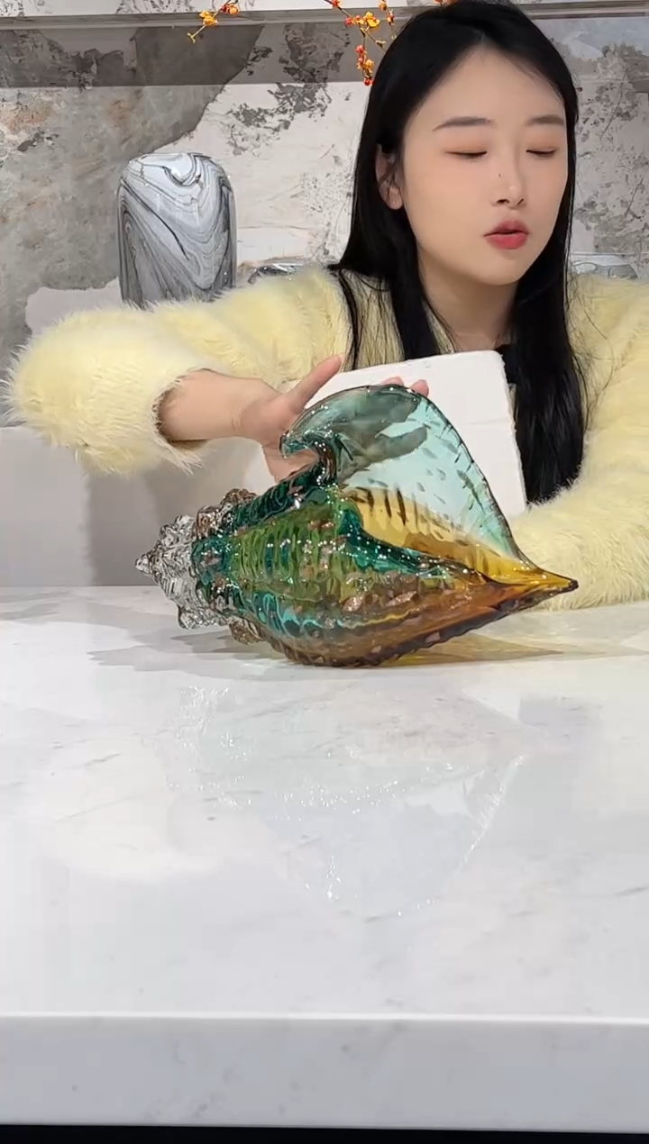 【闪购商品】琉璃大号海螺