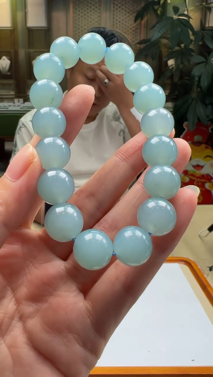 翡翠未镶嵌颈饰YY2025-7-28-31