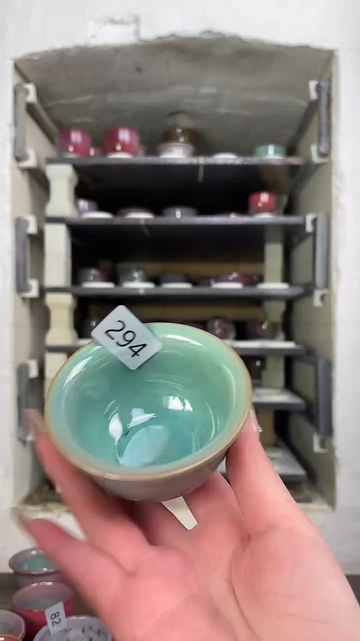 【闪购商品】摆件钧瓷手工茶器窑变