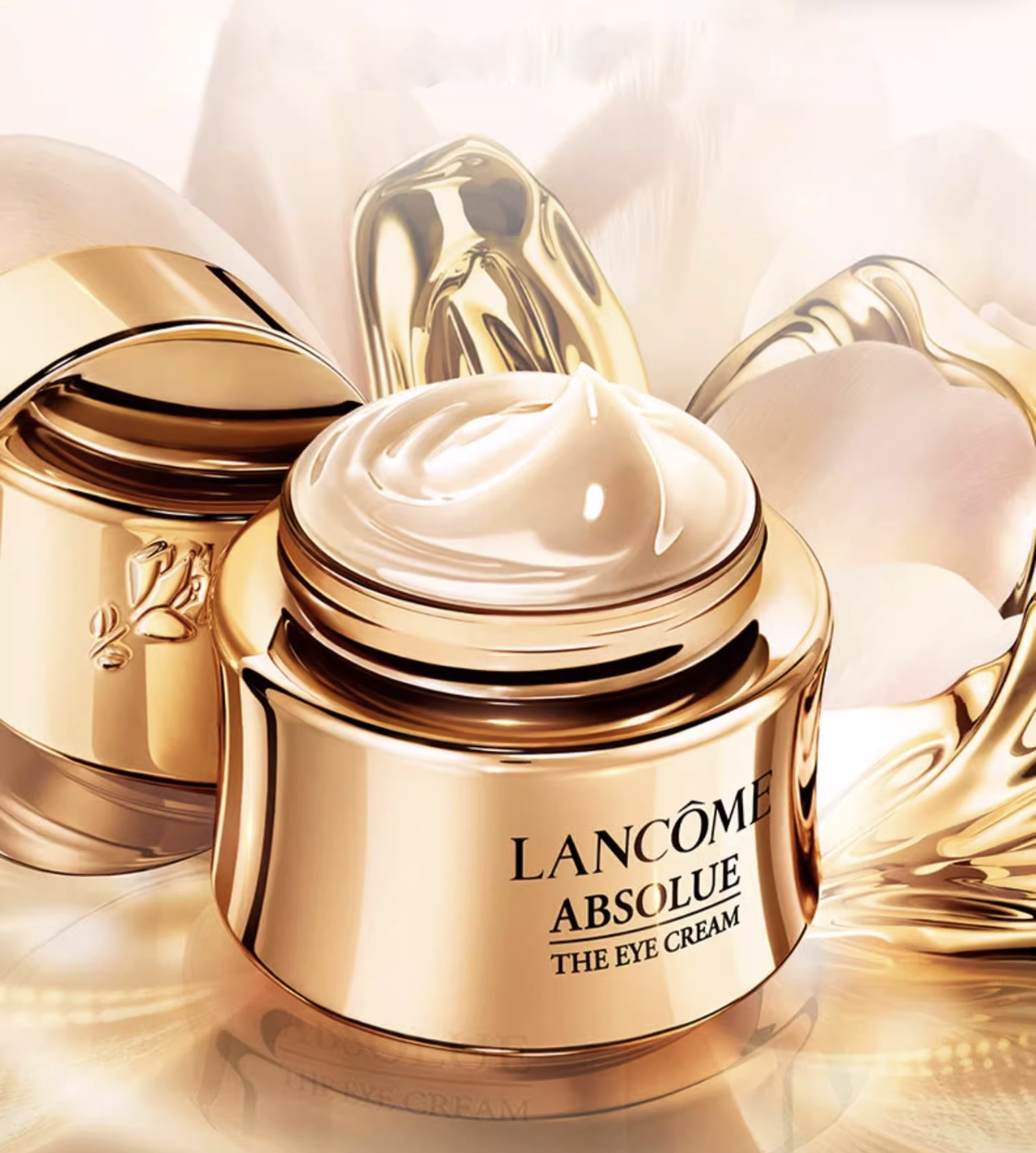 兰l蔻菁纯眼霜20g紧致修护重组