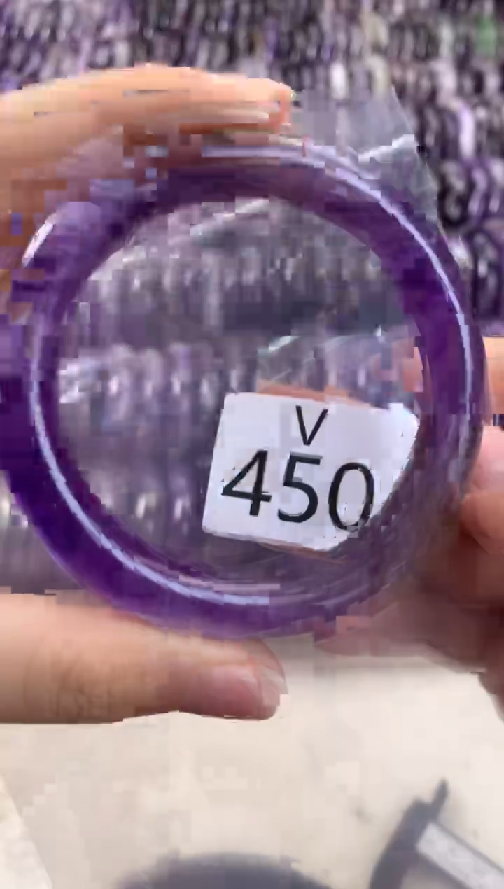 【闪购商品】水晶水晶手镯V未镶嵌450-55