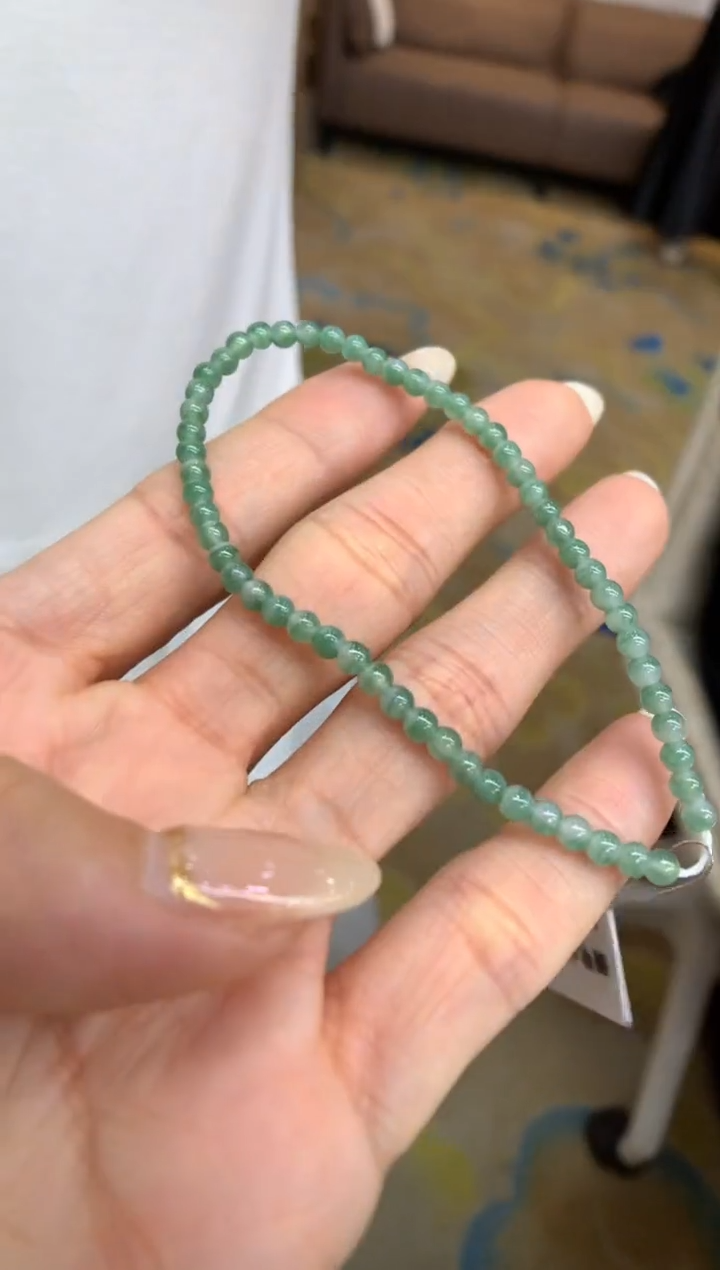 未镶嵌手串翡翠手串