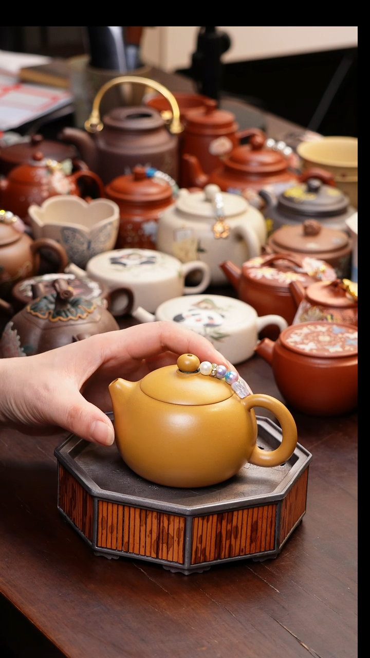 【闪购商品】原矿紫砂手工杯子壶