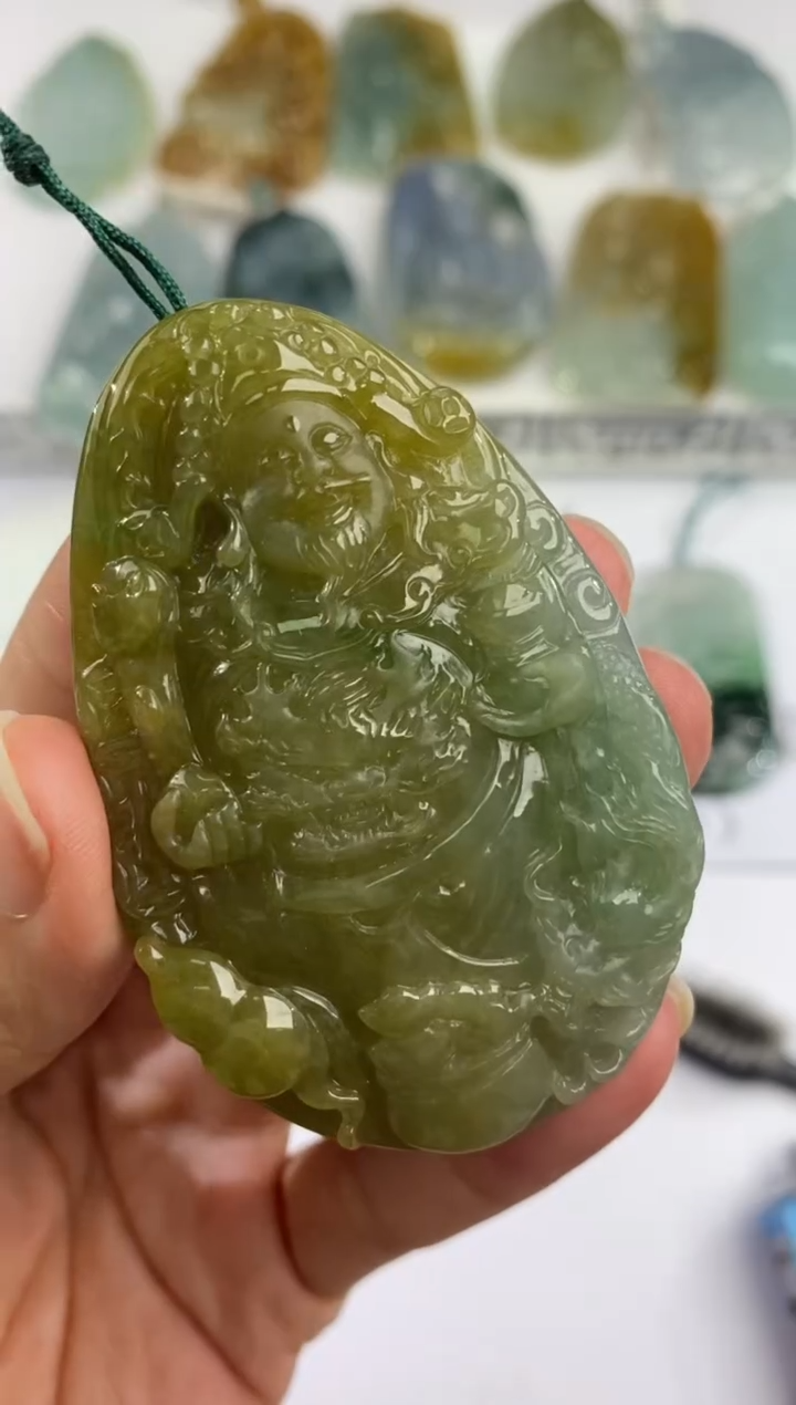 未镶嵌挂件翡翠嗯**g304814    
