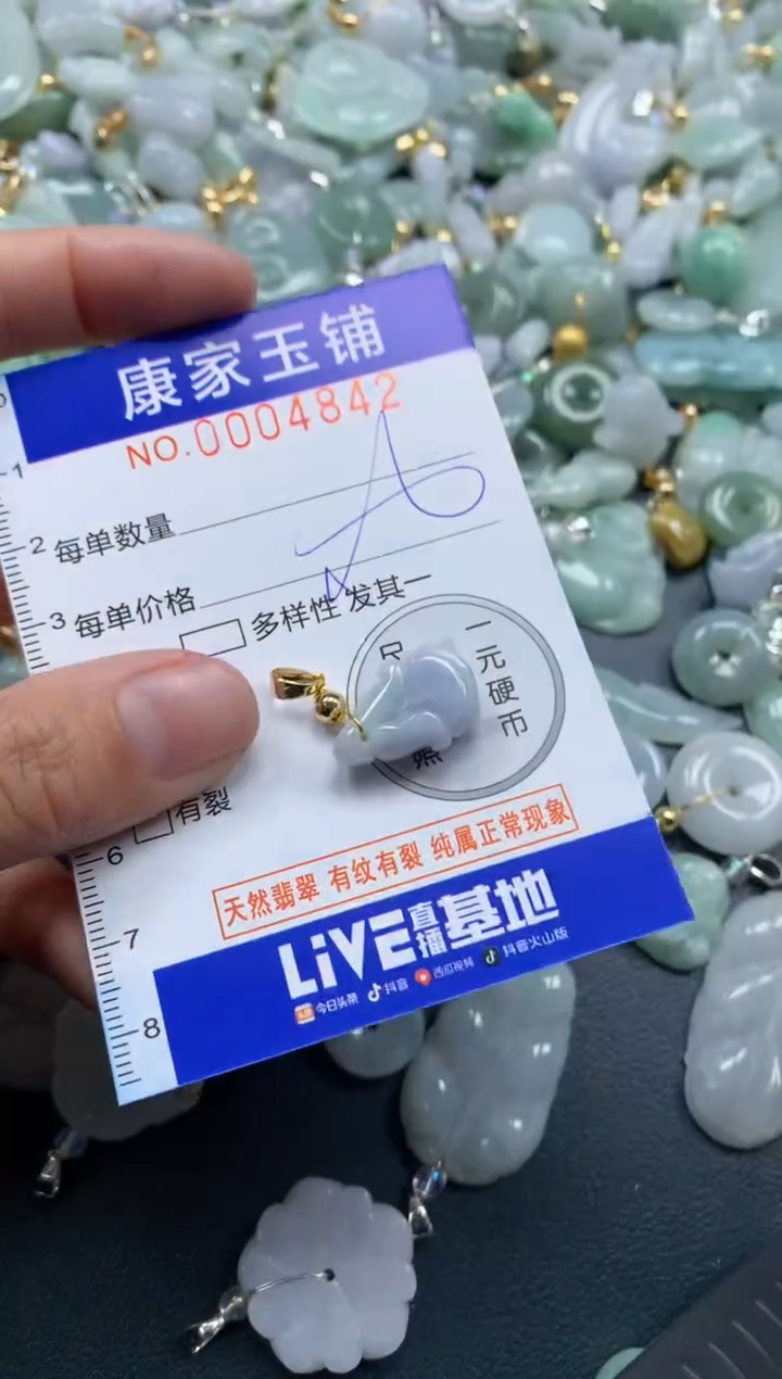 颈饰未镶嵌翡翠4842