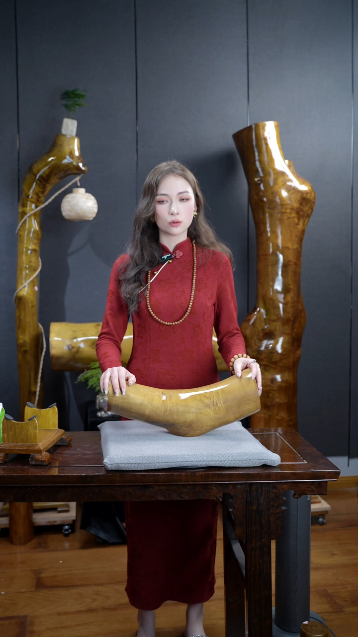 【闪购商品】金丝楠金丝楠木摆件