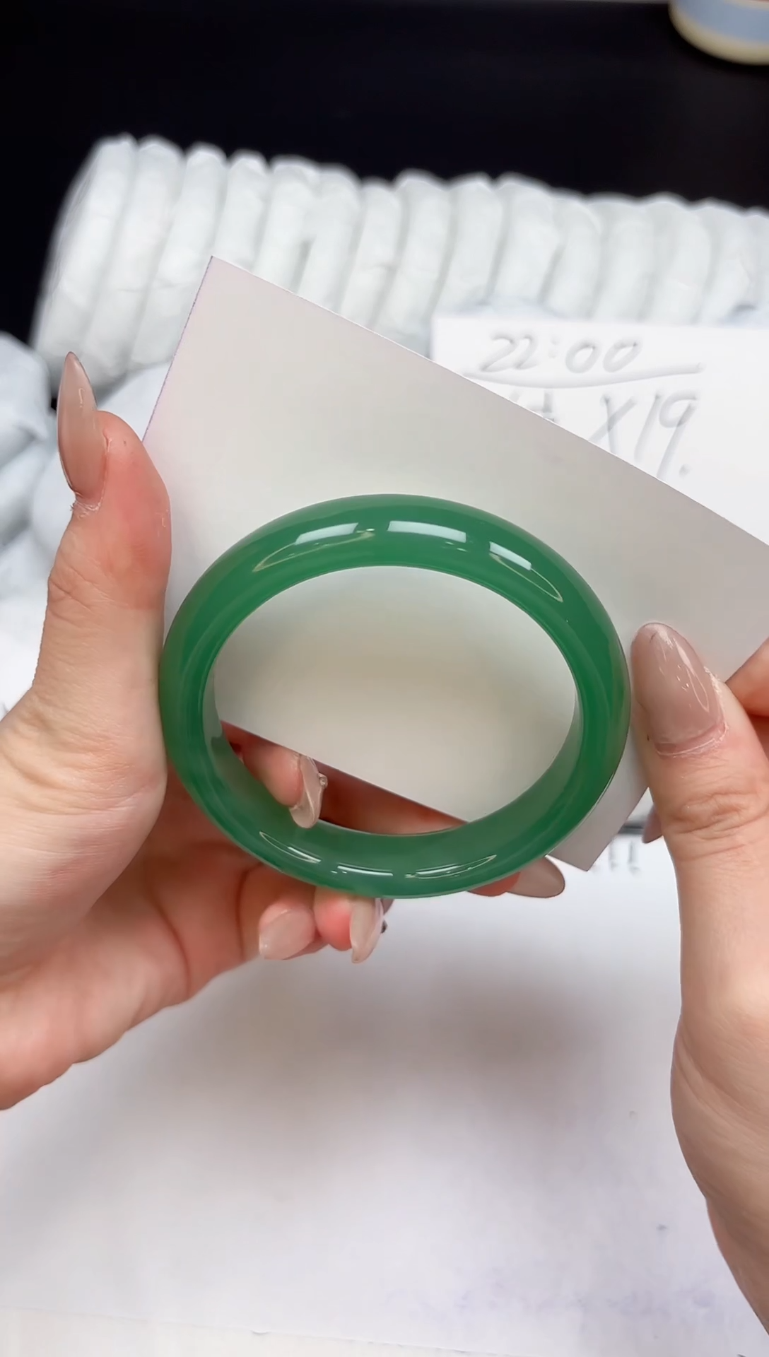 未镶嵌手镯石英质玉97-58.6