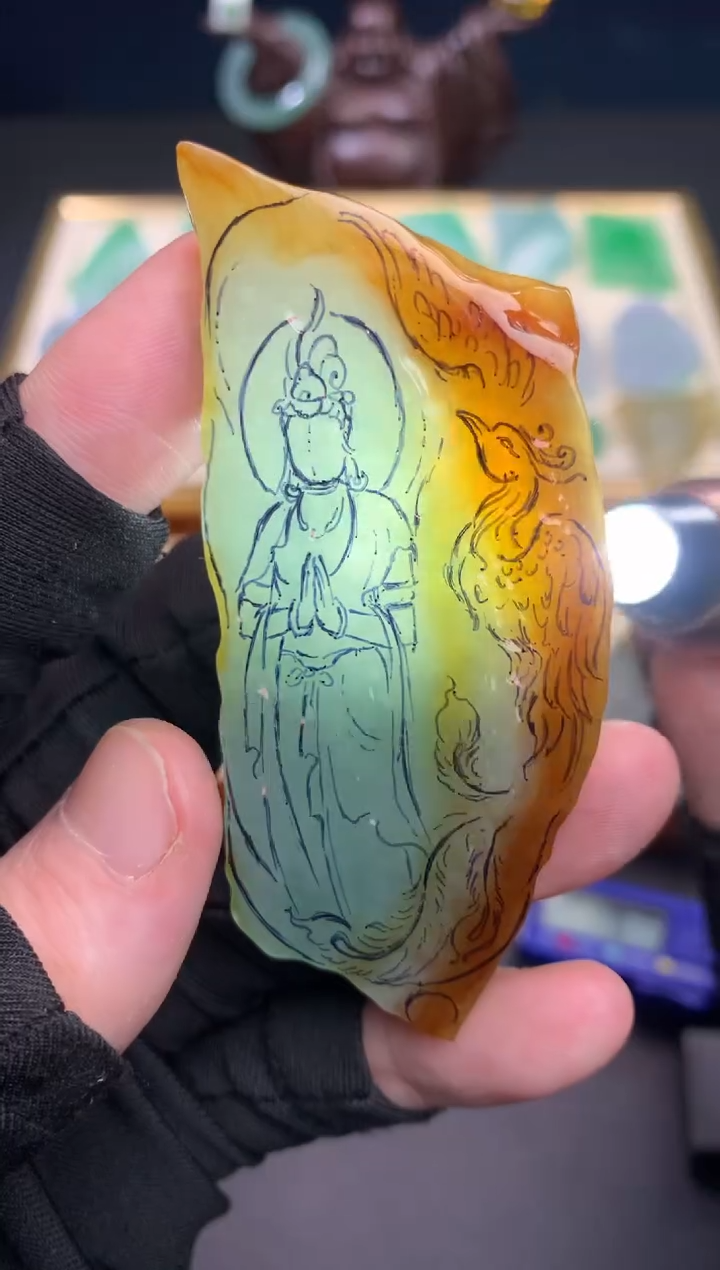 未镶嵌定制翡翠天然翡翠裸石（包工）