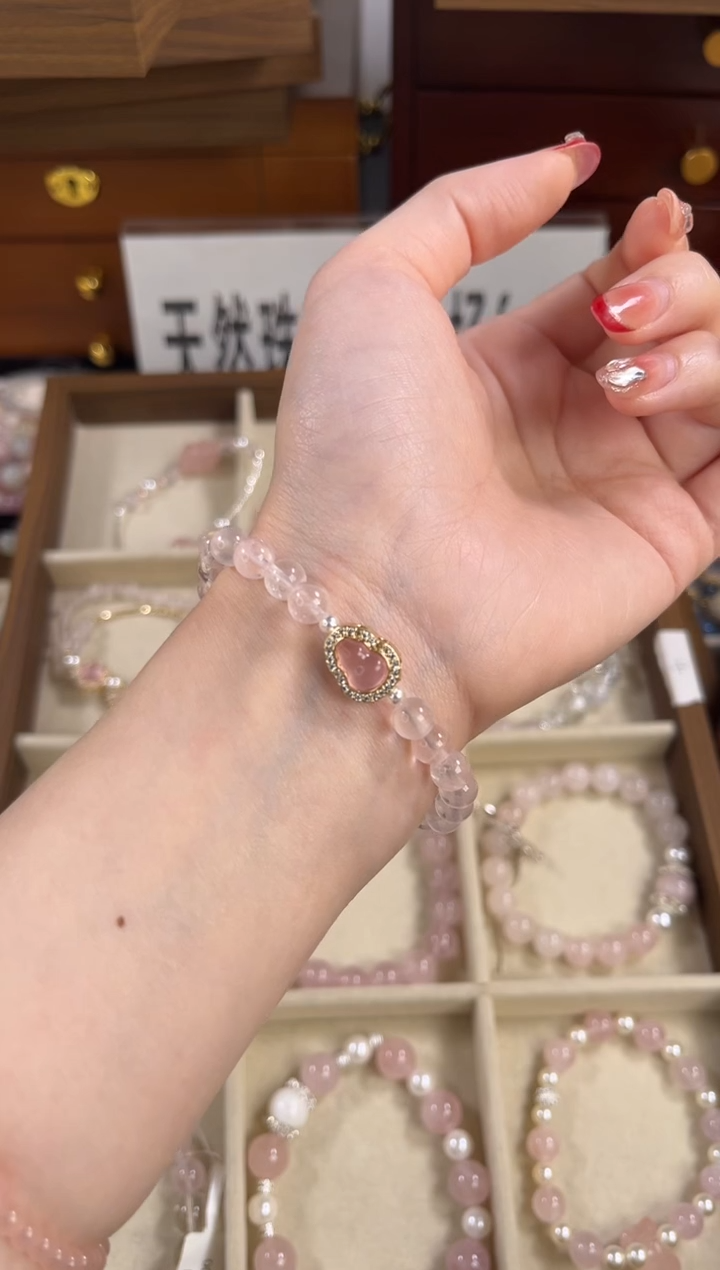 未镶嵌手串金绿宝石     