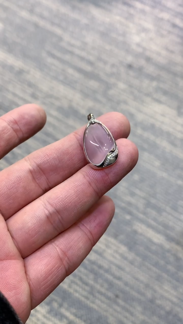 颈饰未镶嵌翡翠天然A货翡翠