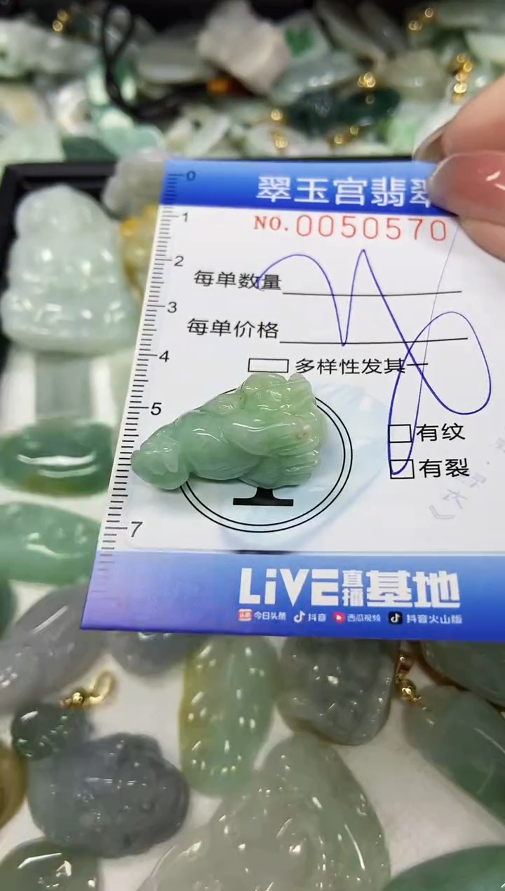 【闪购商品】翡翠颈饰未镶嵌闪购0050570