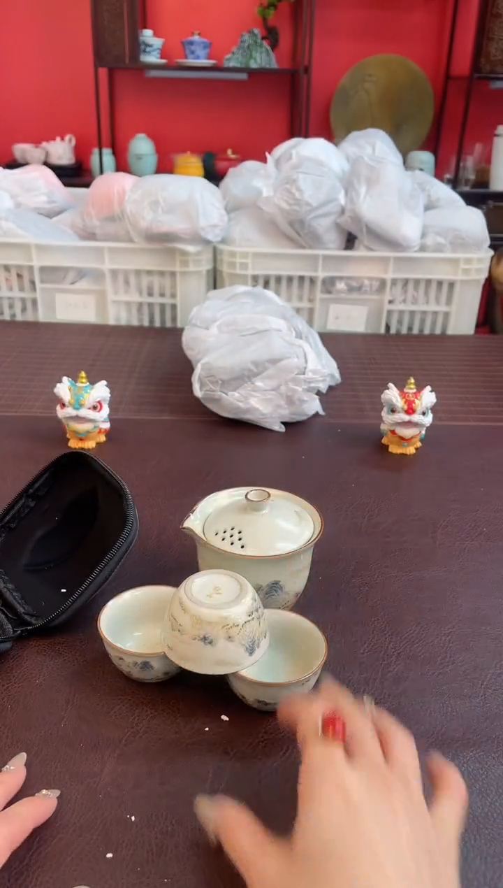 【闪购商品】瓷片【沉鱼茶器】清货底价 库存单一