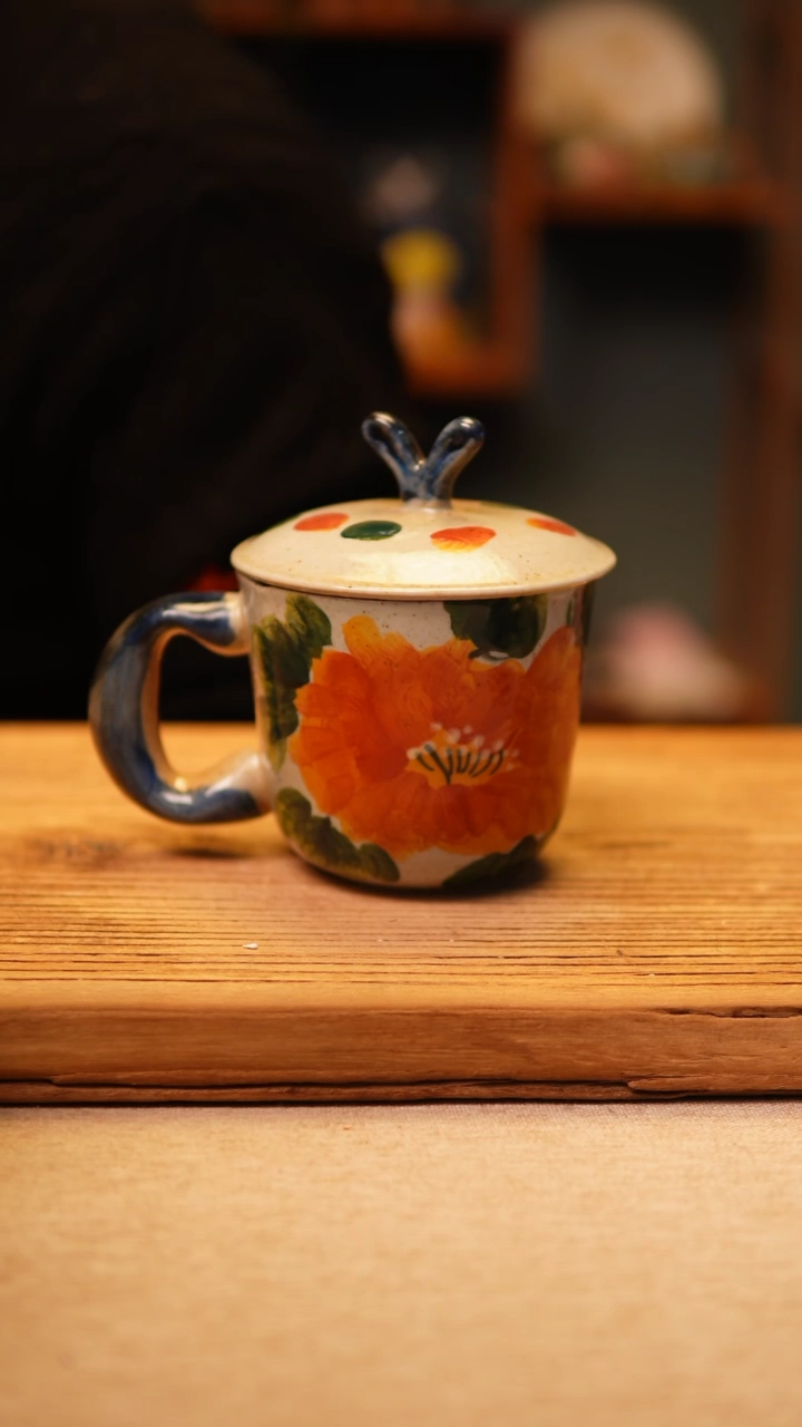 【闪购商品】@@陶园瓷舍@@纯手工手绘@高温釉下彩