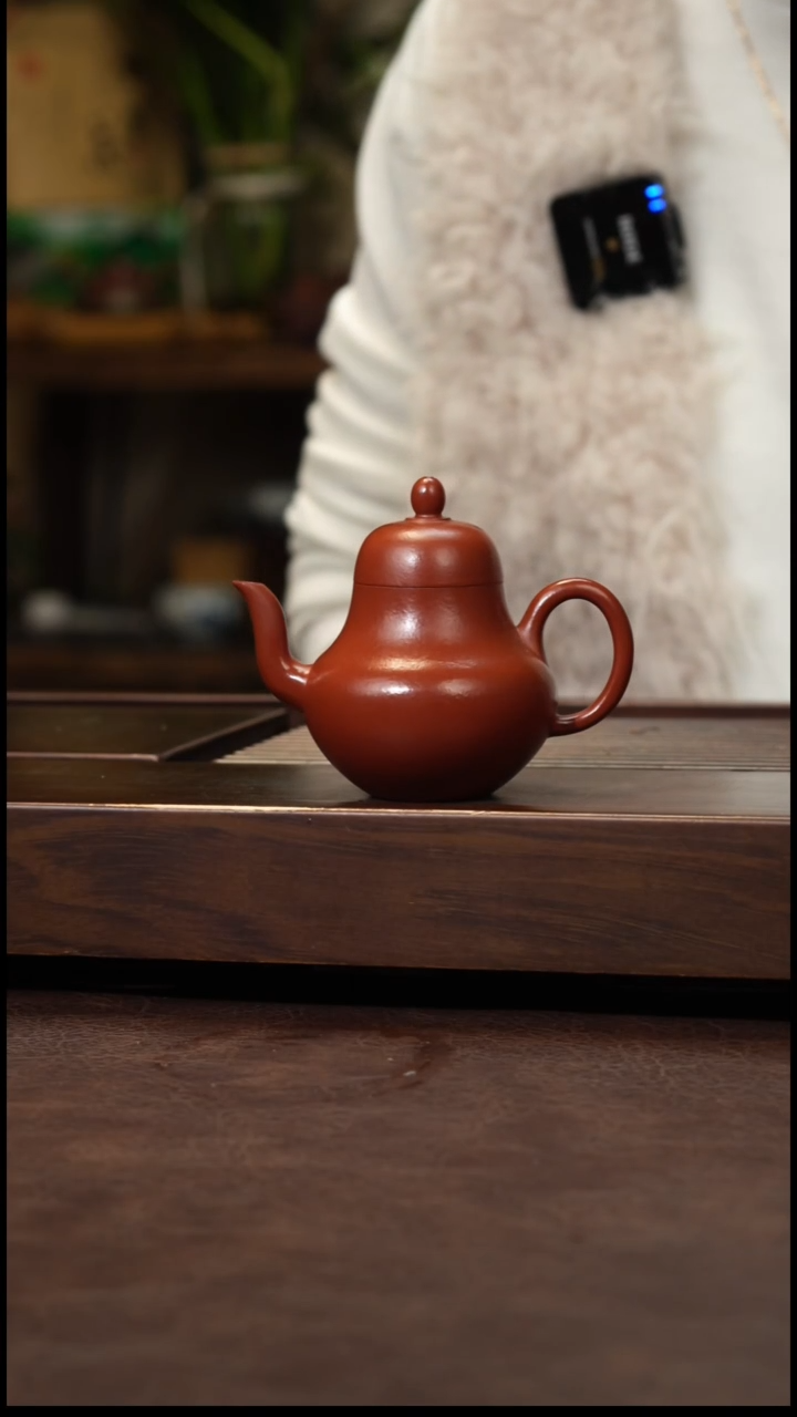 茶壶紫砂朱泥小思婷120cc左右