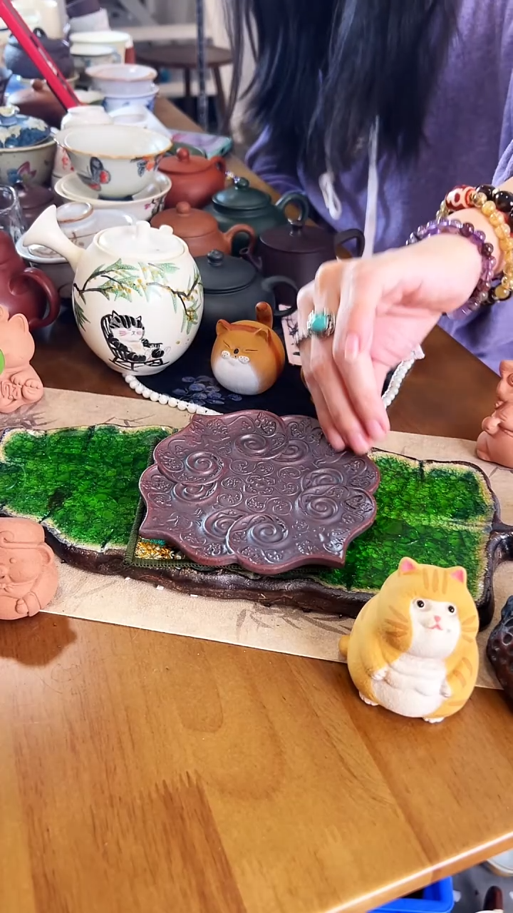 【茶瓷物语】紫砂杯垫