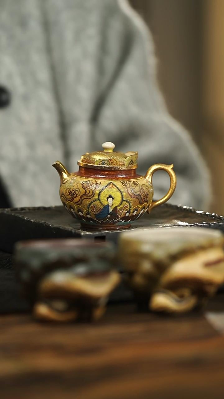 【闪购商品】紫砂茶杯61号紫砂柴烧