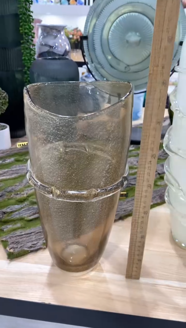 【闪购商品】琉璃慕忆家花瓶瑕