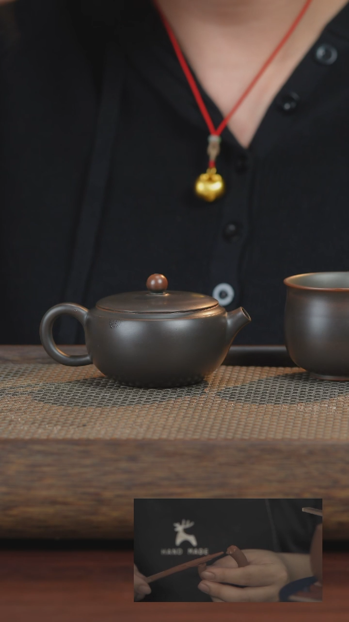 【闪购商品】壶开播放漏福利纯手工原矿泥料约125ml