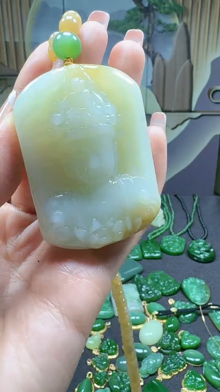 【闪购商品】和田玉挂件未镶嵌1
