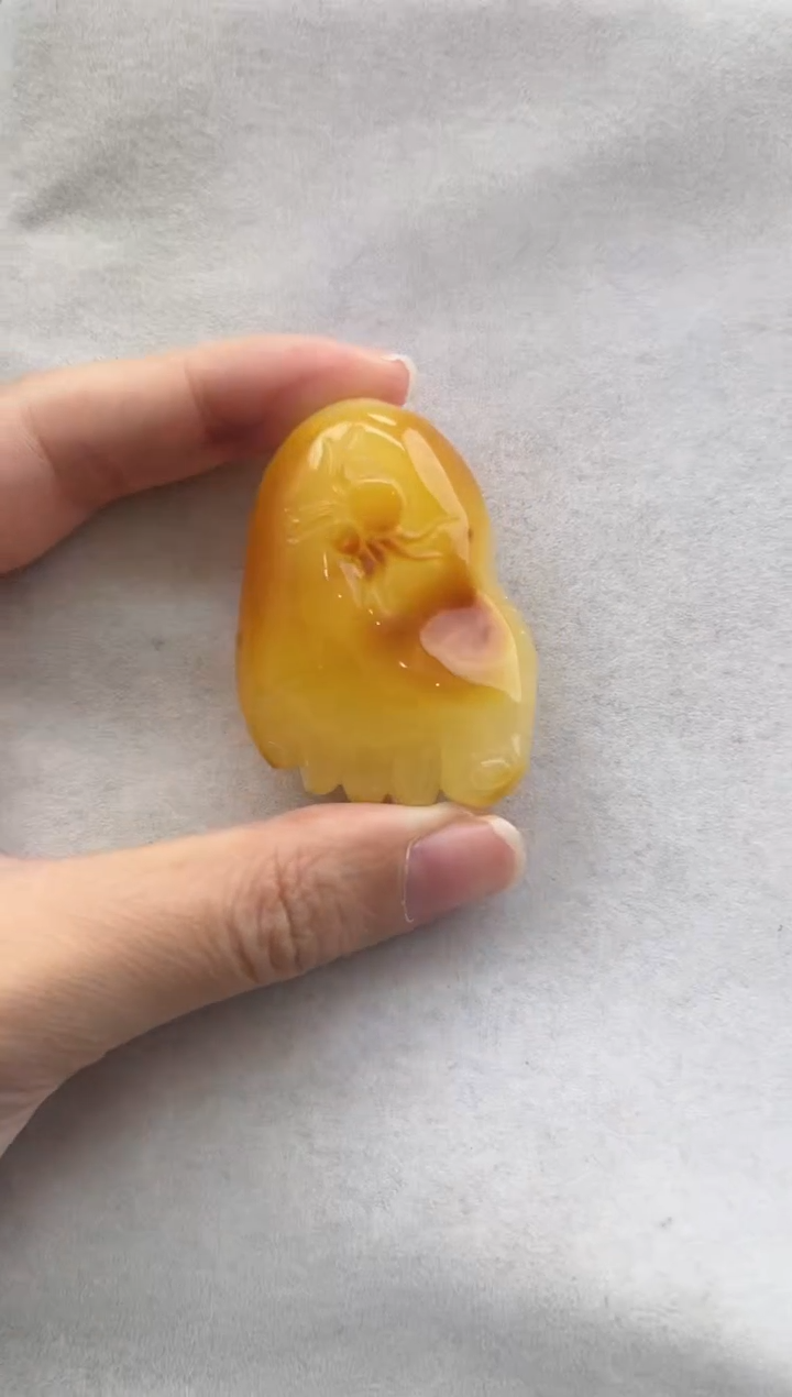 【闪购商品】定制琥珀未镶嵌10114080-吊坠