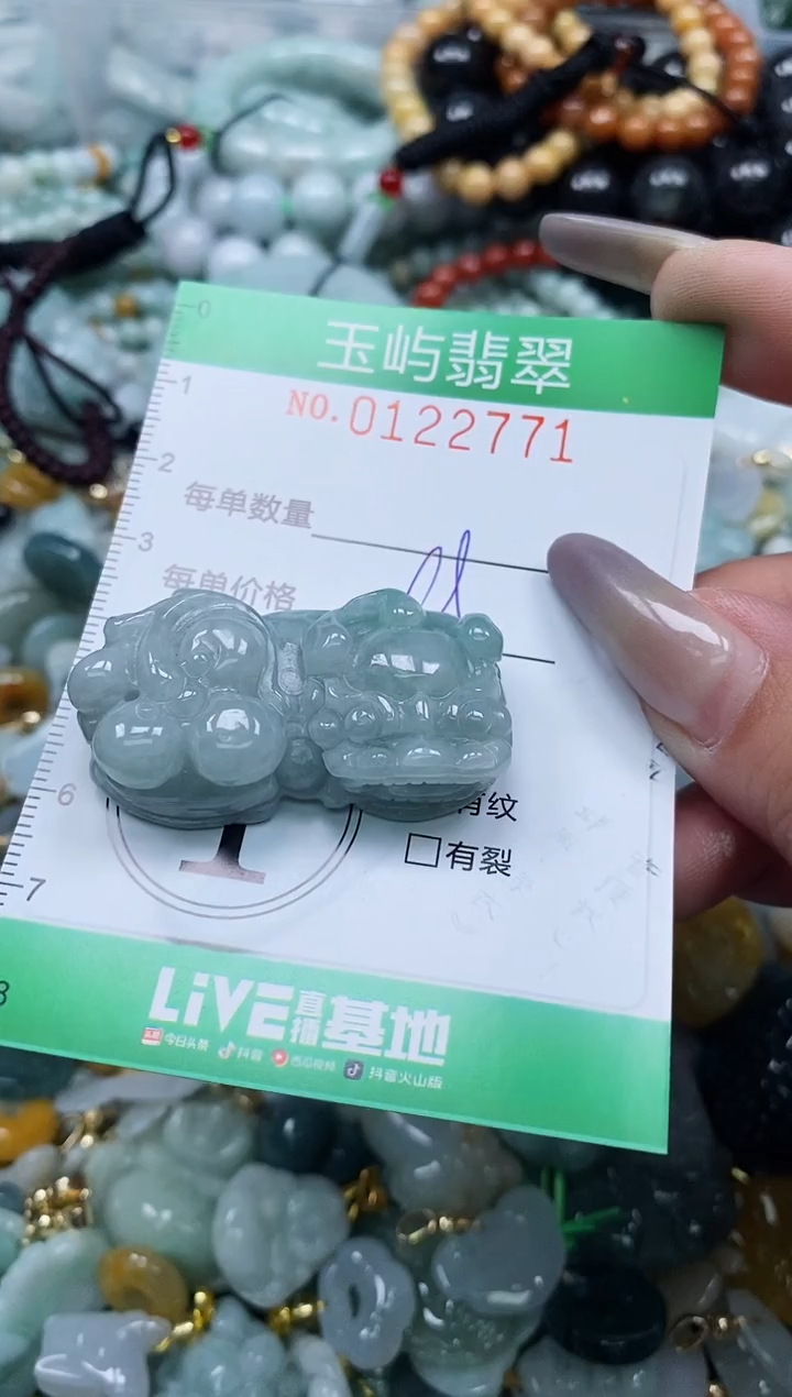 翡翠未镶嵌颈饰闪购0122771