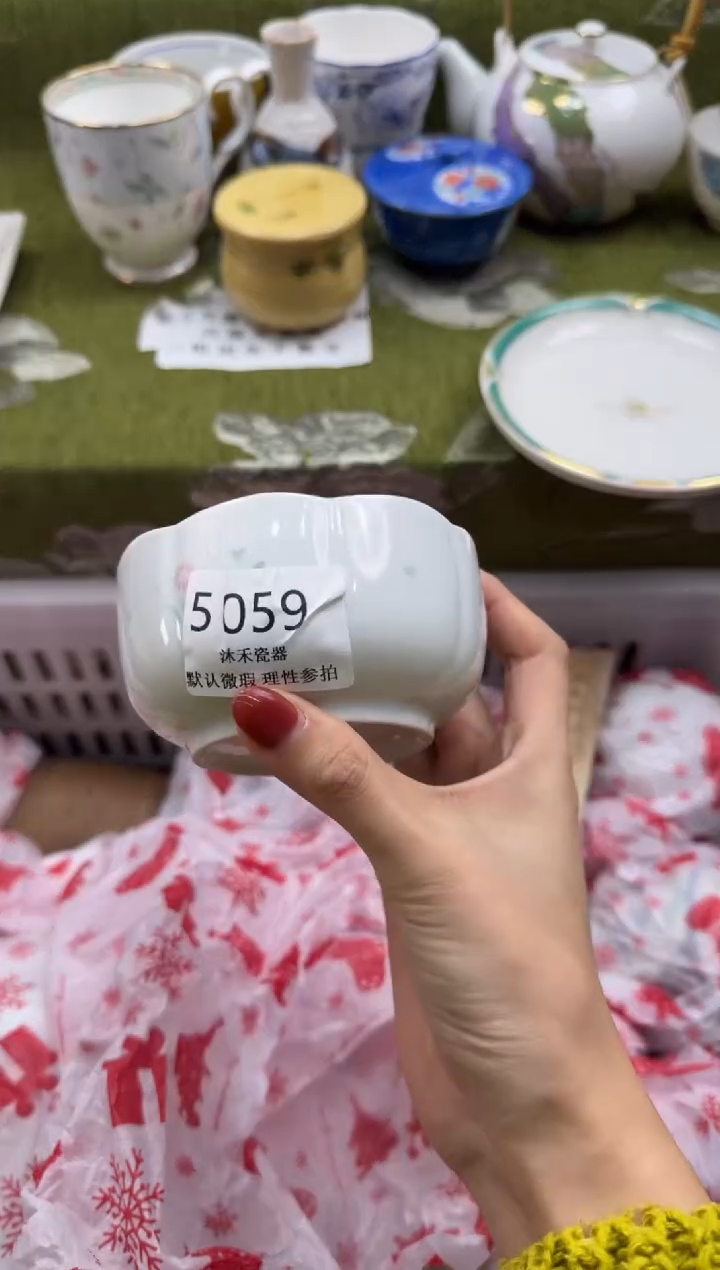 瓷片远***色瓷片  5059