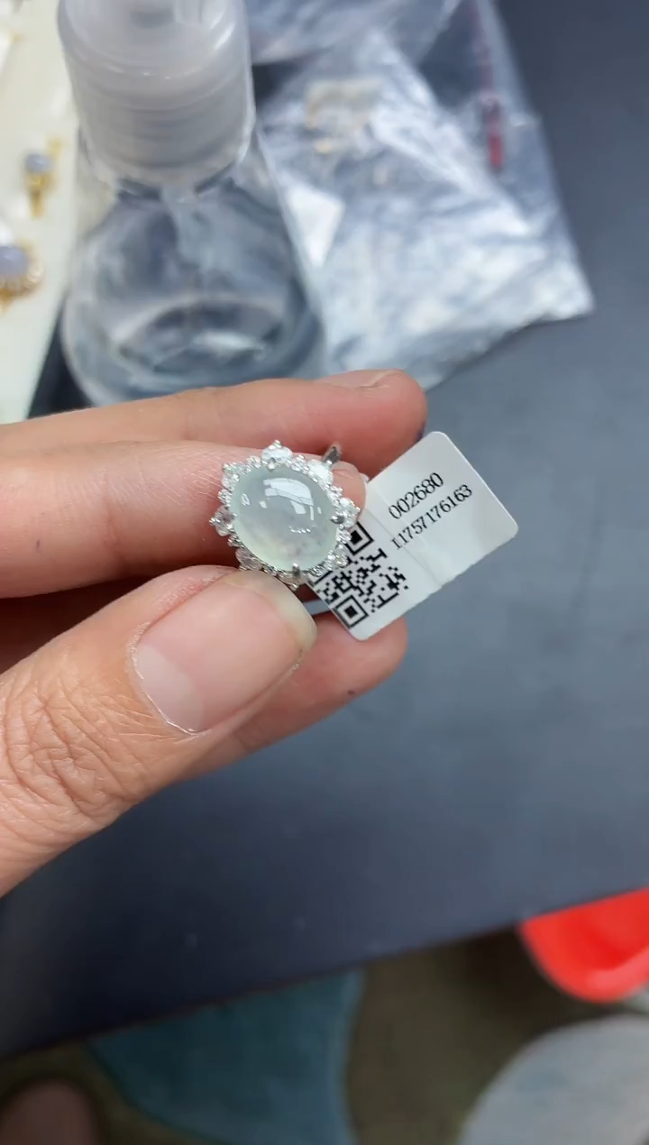 颈饰银S925镶嵌翡翠111111111