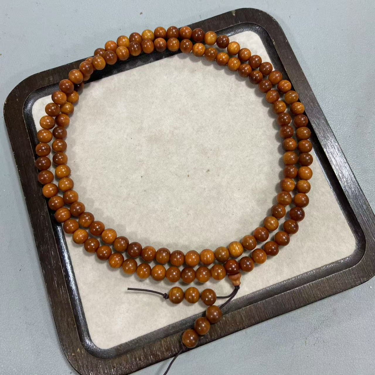 W470玉化崖柏卡0.8多圈手串