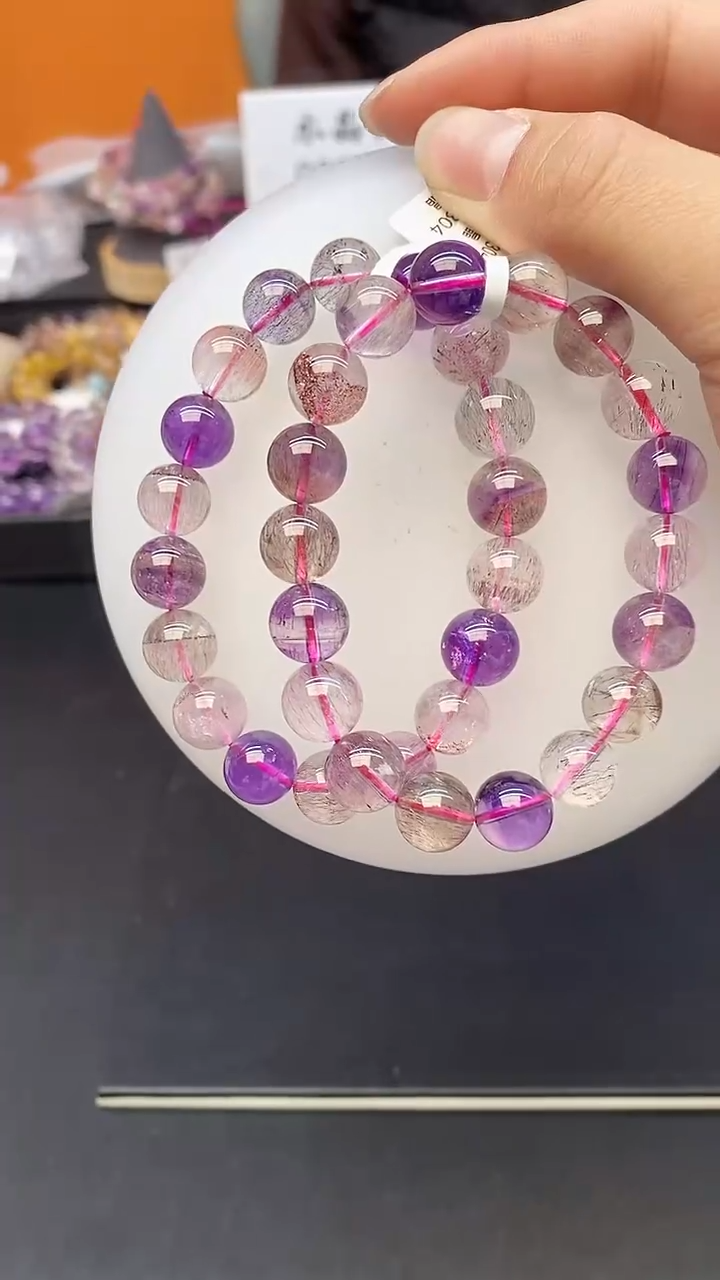 【闪购商品】水晶手串未镶嵌A22 仙女超七 11mm 多样性发其一