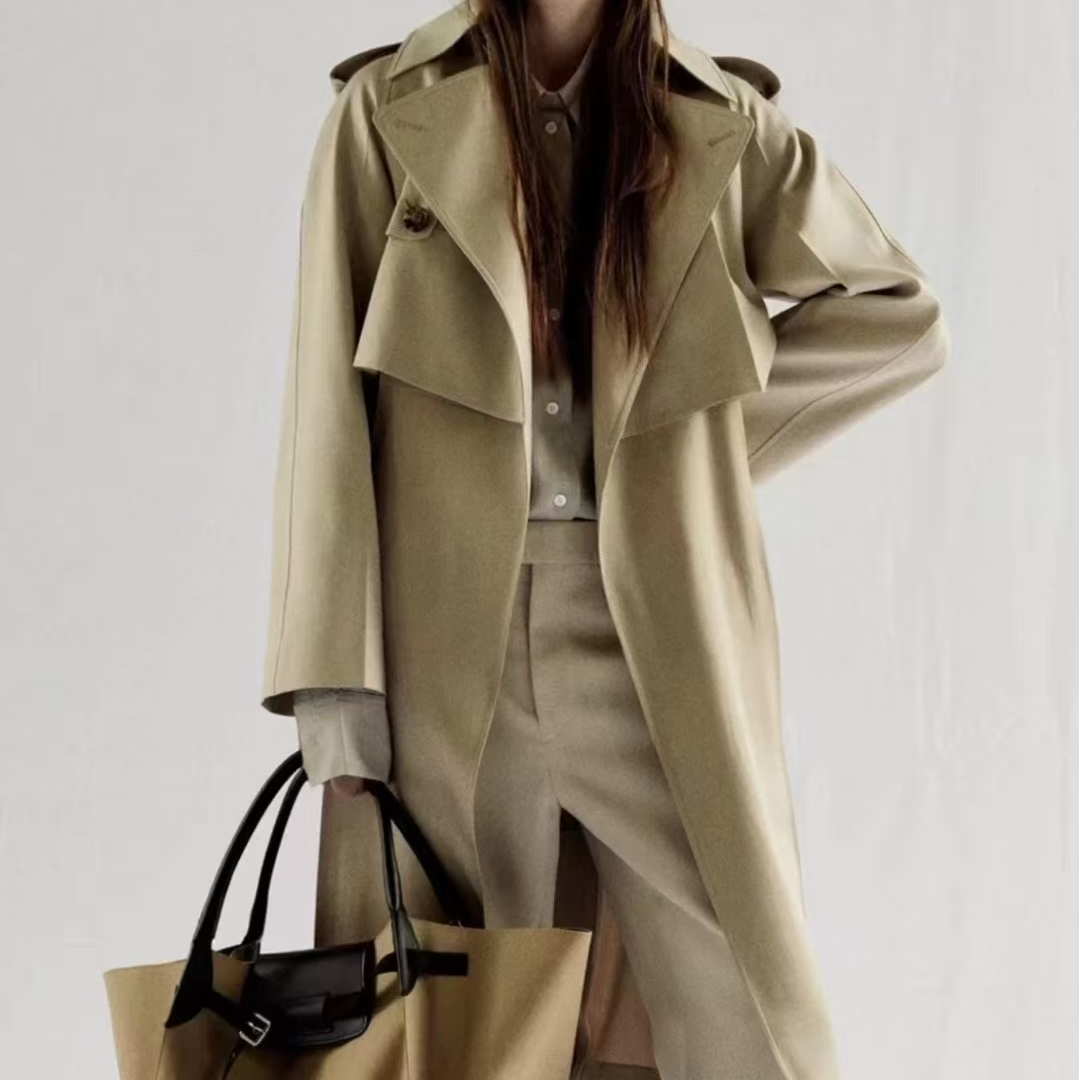 99新 Celine/思琳 双双臻选/vv00733/思琳风衣/38码