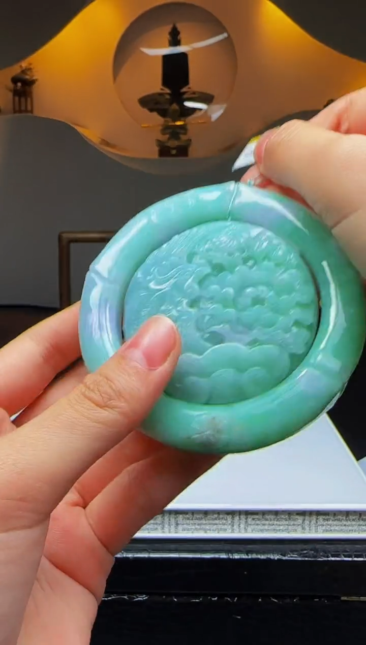 【闪购商品】定制翡翠未镶嵌Q04234翡翠毛货