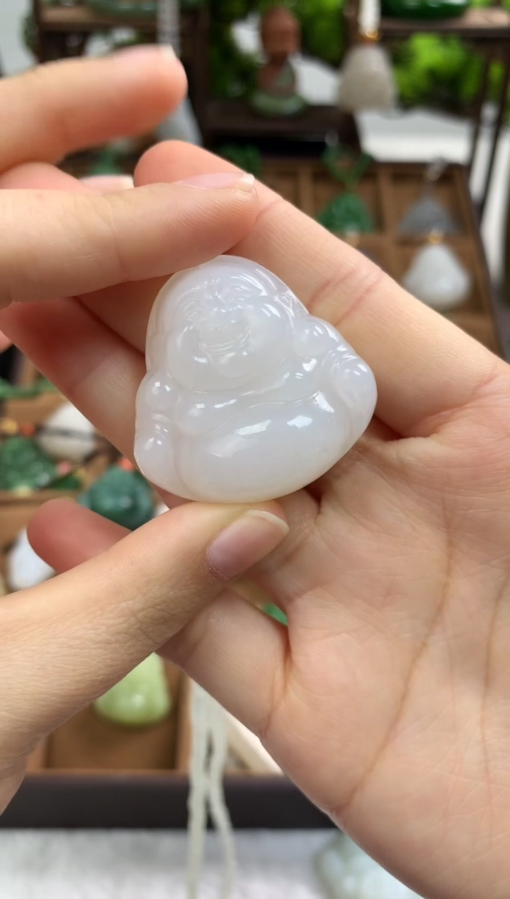 【闪购商品】和田玉颈饰未镶嵌吊坠35mm