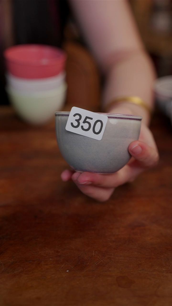 杯等烟雨陶瓷手作主人杯350