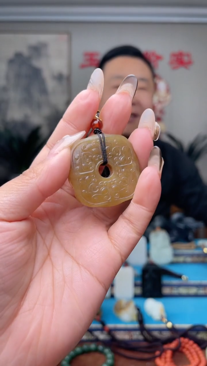 【闪购商品】和田玉挂件未镶嵌1