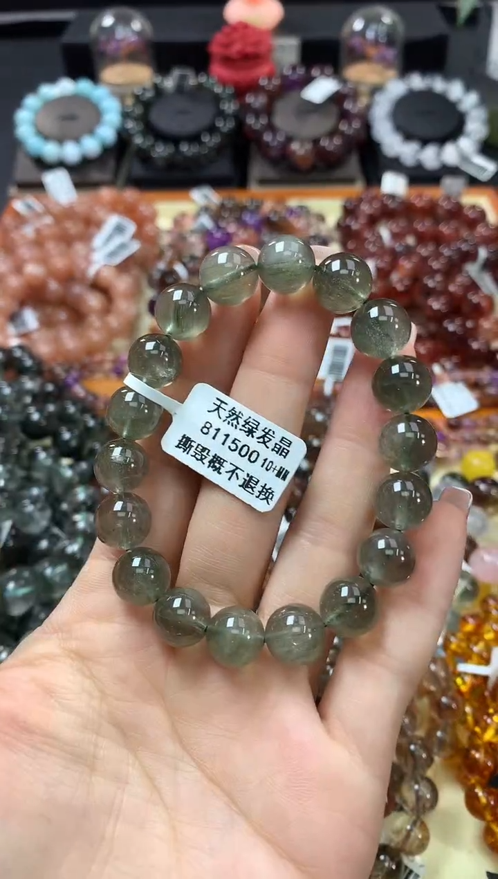 未镶嵌手串水晶10+