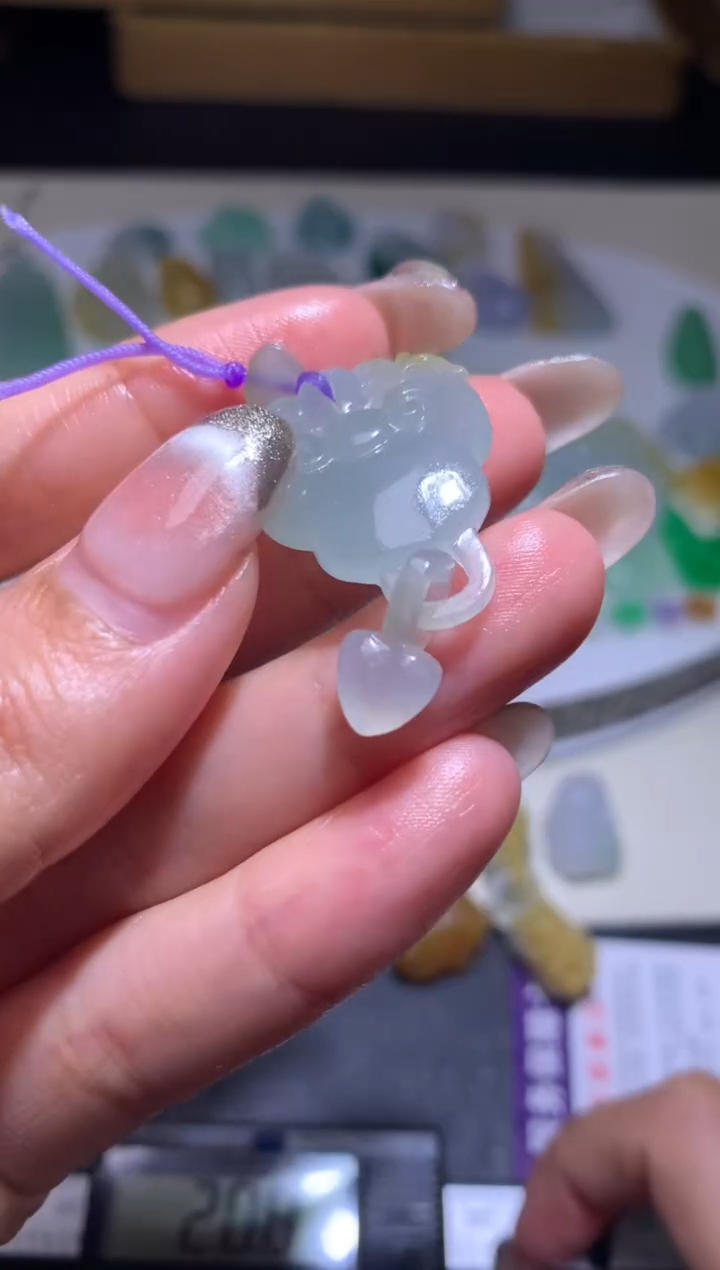 未镶嵌定制翡翠毛货